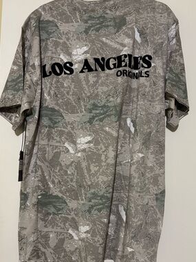 Short-Sleeve Camo Tee - Green/Gray